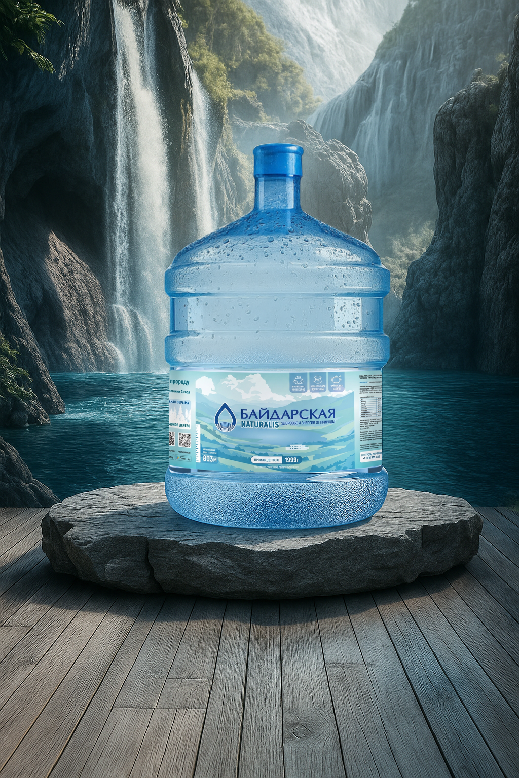 Бутилированная вода 18.9л 